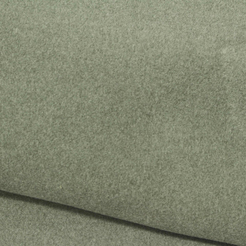 Heathered Green Marl Rib Knit, Polyester, 549 gsm