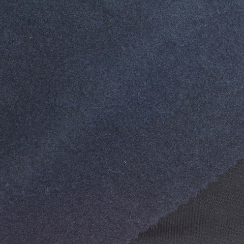 Black French Terry, Viscose-Poly