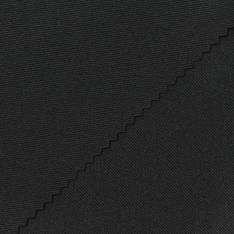 Black Twill, Poly-Viscose