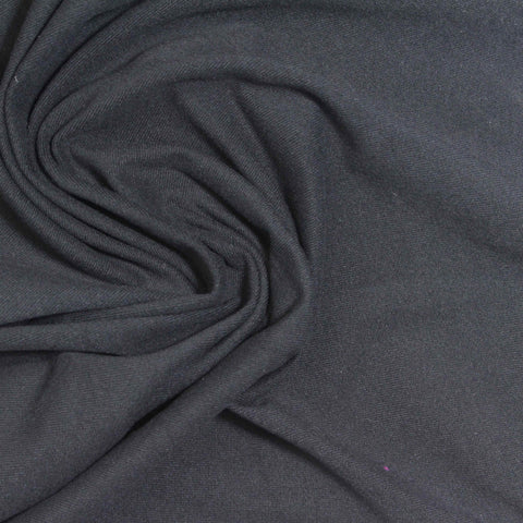 Brushed Nylon Stretch Warp Knit Fabric, 125 gsm, 152 cm — Navy