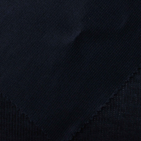 Dark Navy Rib Knit, Polyester