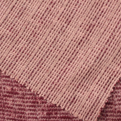 Burgundy Marl Chunky Knit