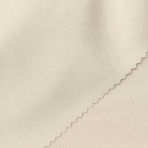 Nylon Viscose Stretch Scuba Knit Fabric, 230 gsm, 165 cm — Beige
