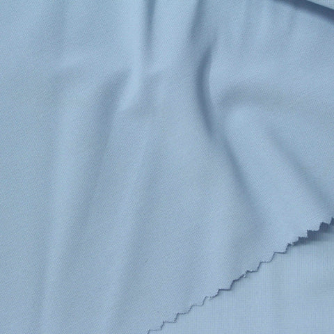 Polyester Stretch Jersey Knit Fabric, 175 gsm, 160 cm — Blue