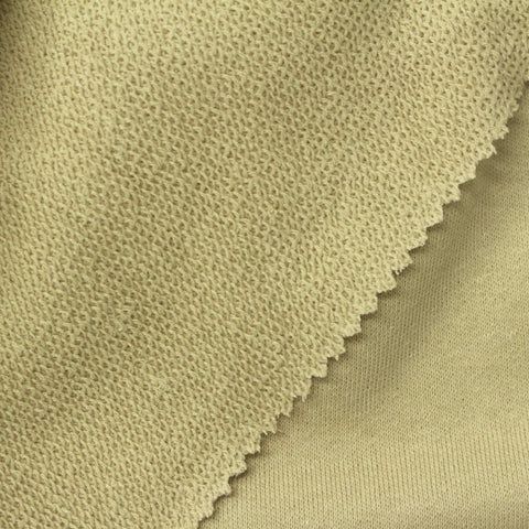 French Terry Fabric, 312 gsm, 160 cm — Khaki