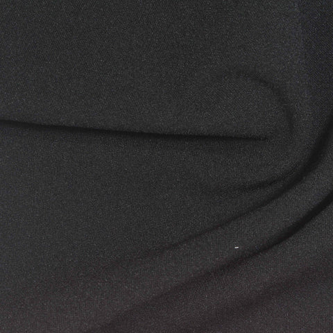 Black Linen-Look, Polyester