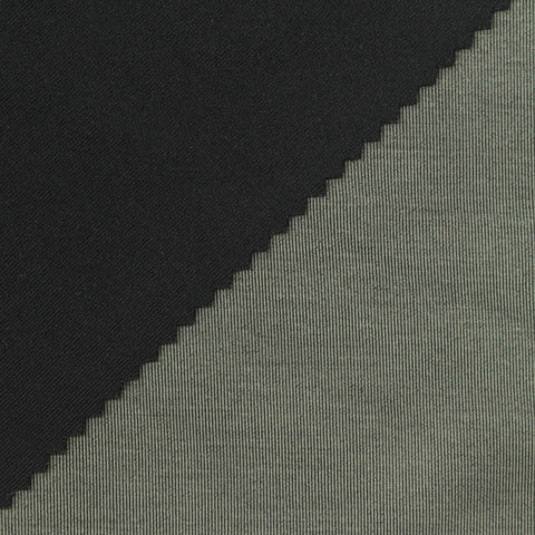 Polyester Modal Stretch Scuba Knit Fabric, 280 gsm, 152 cm — Green