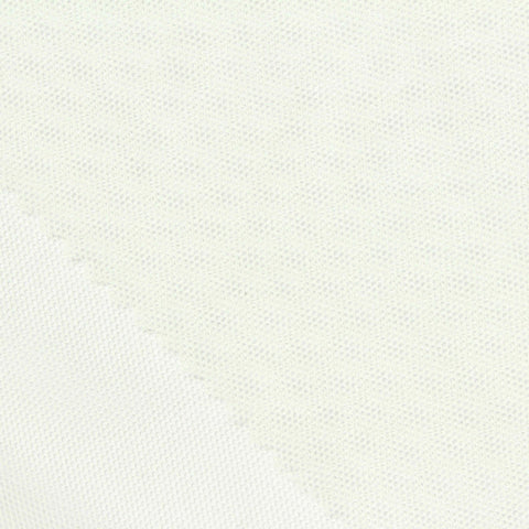 Polyester Stretch Mesh Fabric, 85 gsm, 165 cm — White