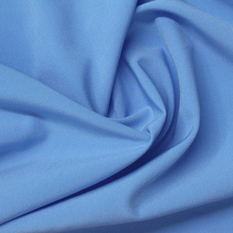 Polyester Stretch Woven Fabric, 95 gsm, 146 cm — Blue, ref EF-272070