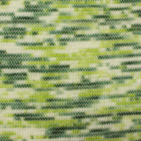 Green Heathered-Marl Chunky Knit, Polyester, 135 gsm