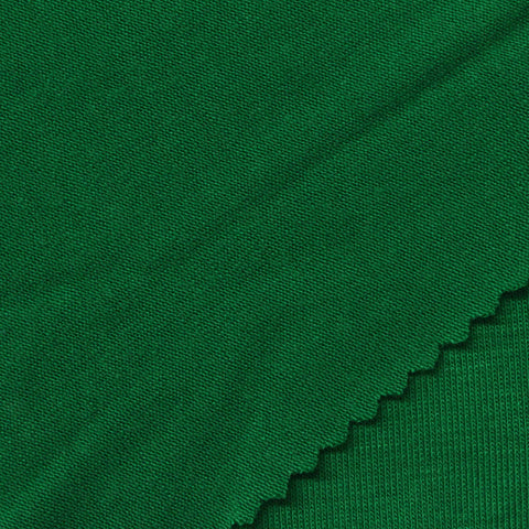 Viscose Stretch Jersey Knit Fabric, 196 gsm, 185 cm — Green
