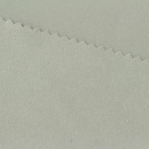 Light Gray Ribbed Velvet, Polyester