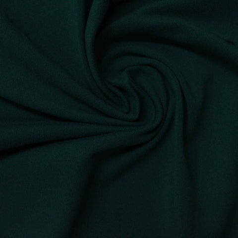 Brushed Nylon Stretch Interlock Knit Fabric, 210 gsm, 160 cm — Green