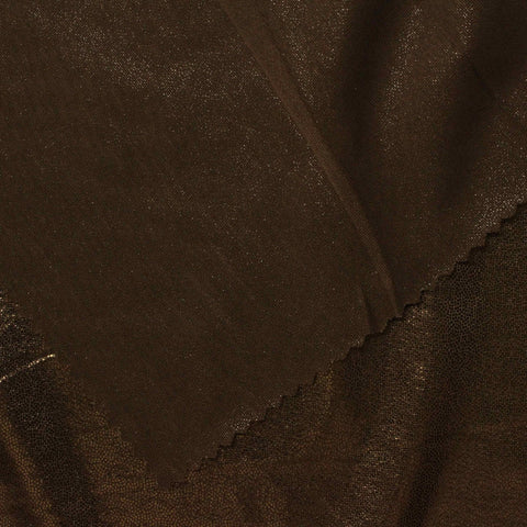 Polyester Stretch Knit Fabric, 200 gsm — Brown