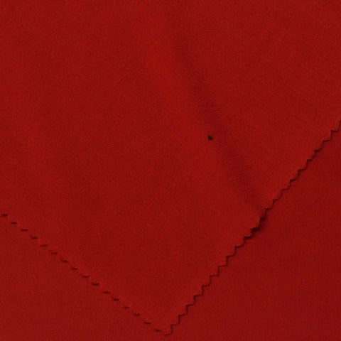 Viscose Stretch Jersey Knit Fabric, 220 gsm — Red
