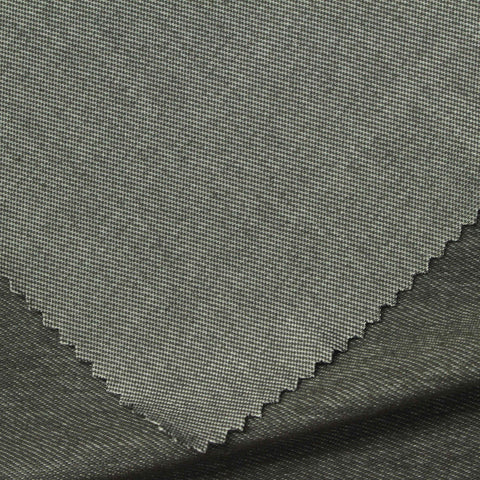 Dark Grey Heathered-Marl Fabric, Poly-Viscose, 230 gsm
