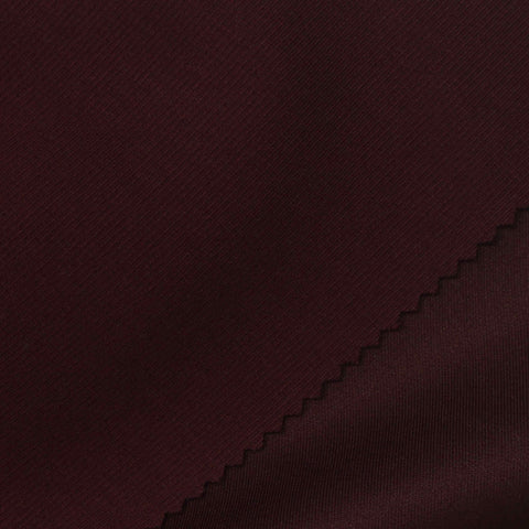 Brown Scuba Knit, Viscose-Poly