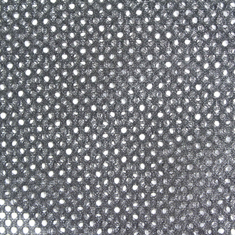 100% Polyester Mesh Fabric, 55 gsm, 160 cm — Black