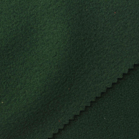 100% Polyester Fleece Fabric, 276 gsm, 153 cm — Green
