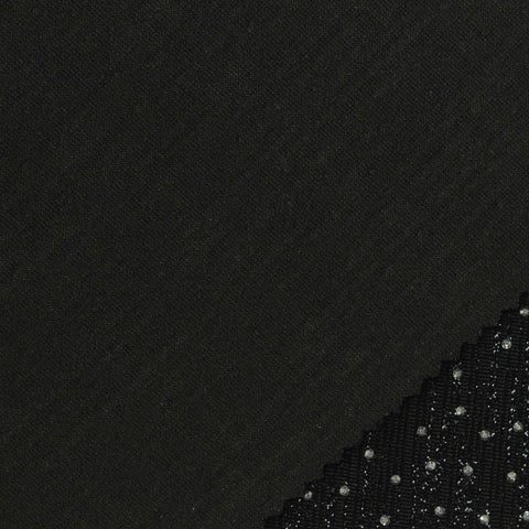 Silver Dots Knit, Poly-Metallic, 180 gsm, 150 cm, ref EF-270615