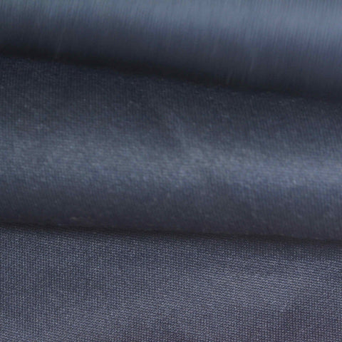 Dark Navy Sherpa Fleece, Polyester
