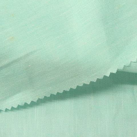 Linen Tencel Lyocell Woven Fabric, 18 gsm — Green