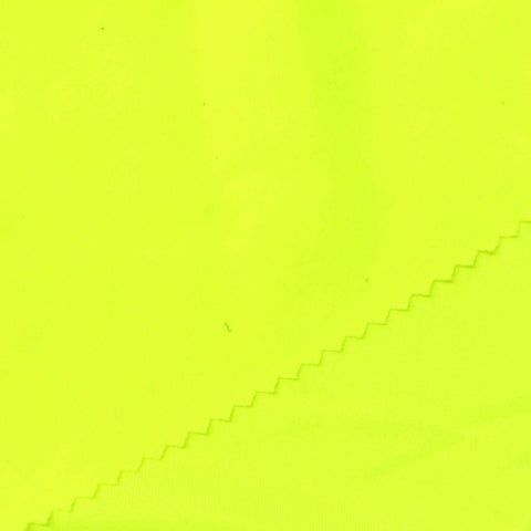 Brushed Polyester Stretch Milk Silk Knit Fabric, 148 gsm, 170 cm — Yellow