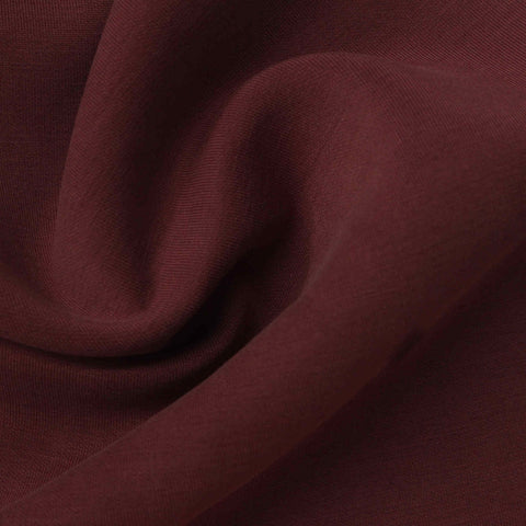 Modal Polyester Stretch Scuba Knit Fabric, 360 gsm, 167 cm — Red