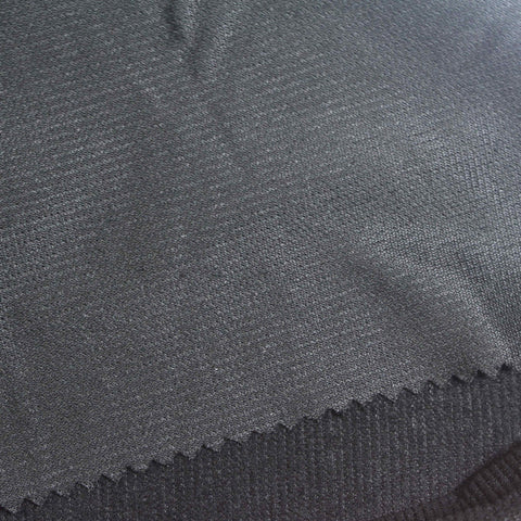 Grey Vertical-Stripe Fabric, Polyester, 200 gsm
