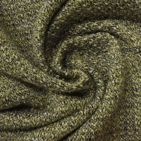 Dark Grey Marl Chunky Knit, 257 gsm
