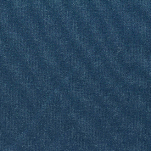 Cotton Polyester Stretch Velvet Fabric, 280 gsm, 157 cm — Blue
