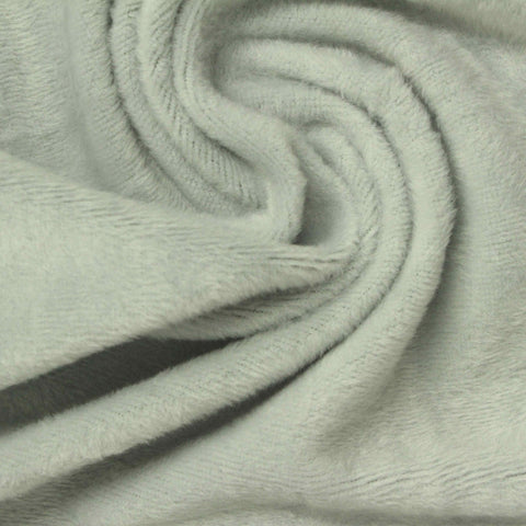 100% Polyester Velvet Fabric, 165 gsm, 160 cm — Grey