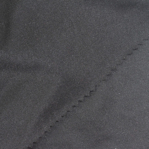 Polyester Stretch Milk Silk Knit Fabric, 205 gsm, 173 cm — Grey