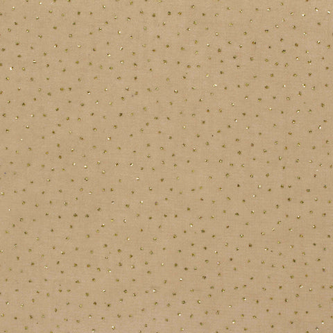 Gold Dots Chiffon, Polyester