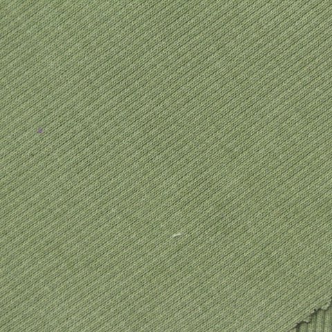 Sage Ribbed Rib Knit, Cotton-Poly