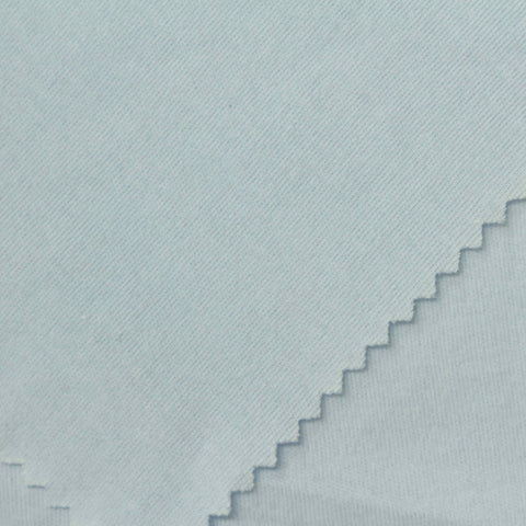 100% Cotton Interlock Knit Fabric, 200 gsm, 170 cm — Blue
