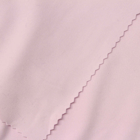 Nylon Stretch Interlock Knit Fabric, 205 gsm, 135 cm — Pink