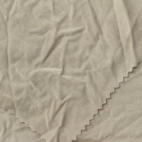 Jersey Knit Fabric, 180 gsm, 160 cm — Beige