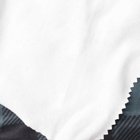 Dark Grey Plaid Milk Silk Knit, Polyester