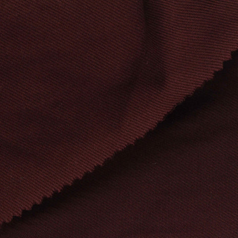 Cotton Polyester Stretch Denim Fabric, 280 gsm, 145 cm — Red