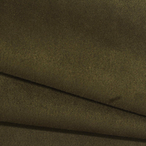 Polyester Stretch Faux Suede Fabric, 340 gsm, 160 cm — Green
