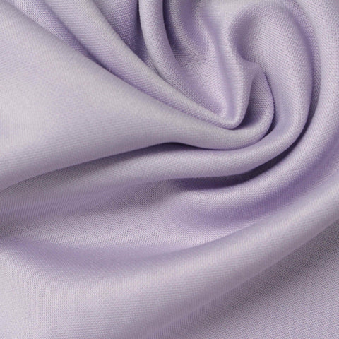 Polyester Viscose Stretch Scuba Knit Fabric, 257 gsm, 150 cm — Purple