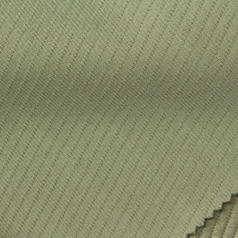 Jacquard Polyester Stretch Knit Fabric, 320 gsm — Green