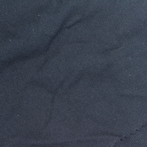 Cotton Polyester Stretch Piqué Knit Fabric, 180 gsm, 180 cm — Navy, ref EF-269811