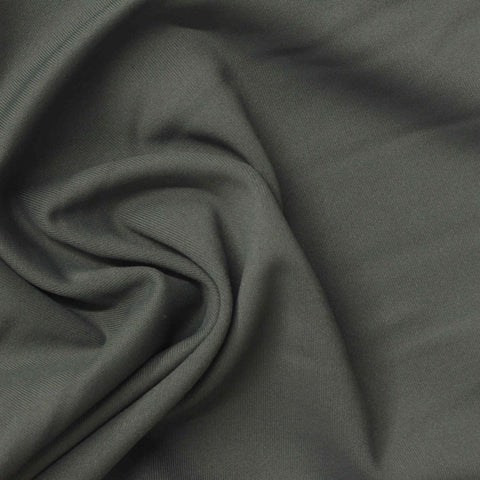 Polyester Stretch Sateen Fabric, 260 gsm, 155 cm — Green