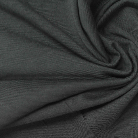 100% Cotton Jersey Knit Fabric, 140 gsm, 150 cm — Grey, ref EF-256134