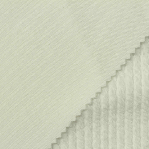 Off-White Textured Rib Knit, Polyester