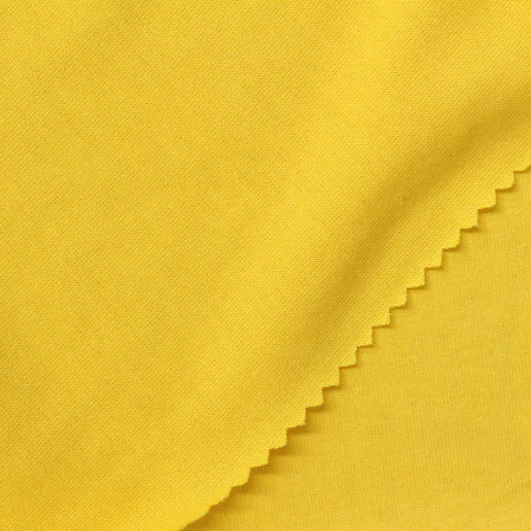 Cotton Modal Jersey Knit Fabric, 160 gsm, 172 cm — Yellow