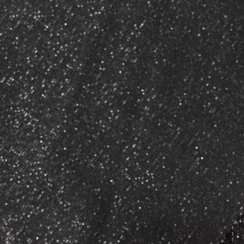 Silver Dots Interlock Knit, Nylon-Metallic