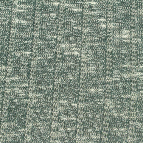 Off-White Marl Rib Knit, Viscose-Poly, 250 gsm